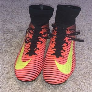 Size 11 Nike mercurial superflys soccer cleats